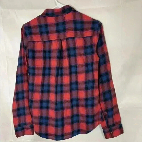 Womens size XS Hollister button up plaid shirt, #N470 - Picture 2 of 6
